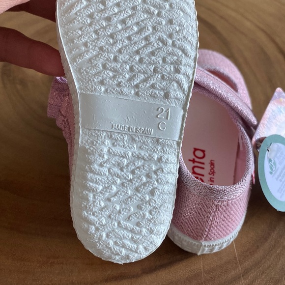 🆕 Cienta Mary Jane toddler girl canvas shoes - Picture 5 of 9